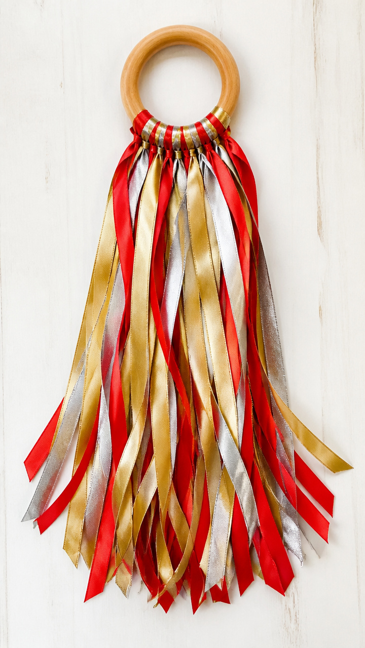 Ribbon Tassel Door Hanger