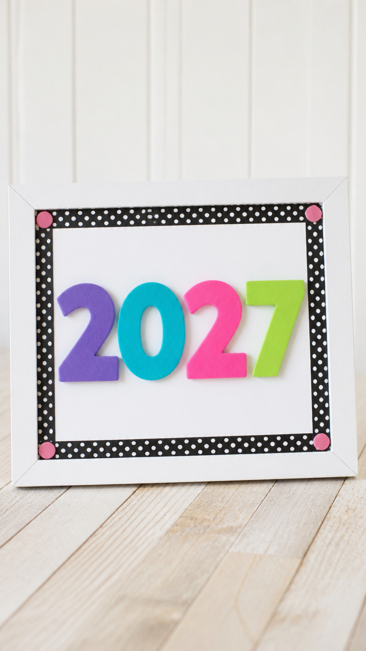 Year Number Frame