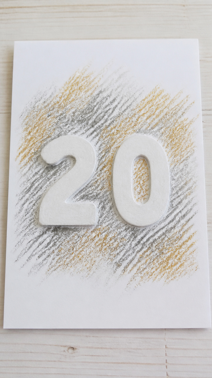 Foam Number Rubbings
