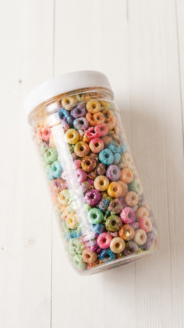 Cereal Ring Confetti Shakers