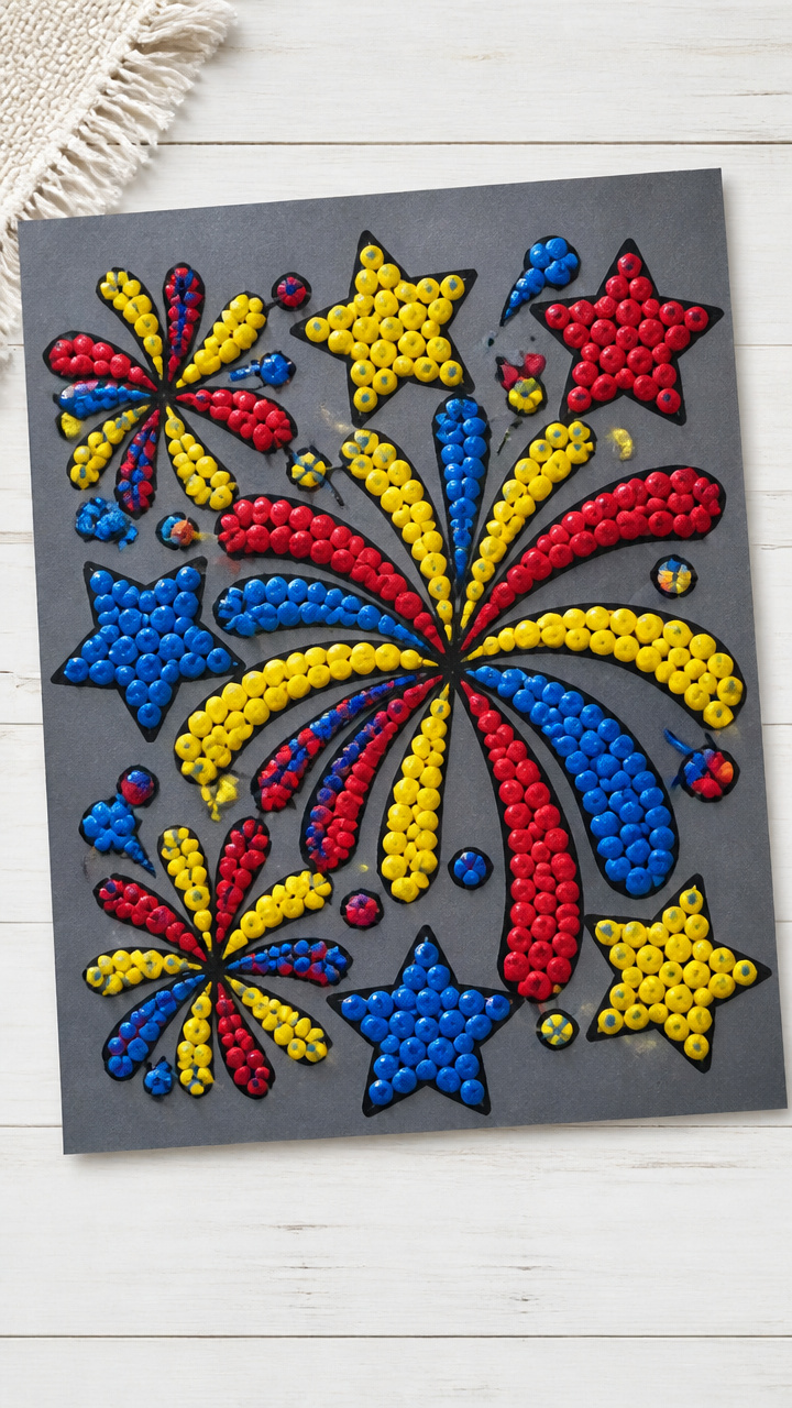 Crayon Dot Mosaic
