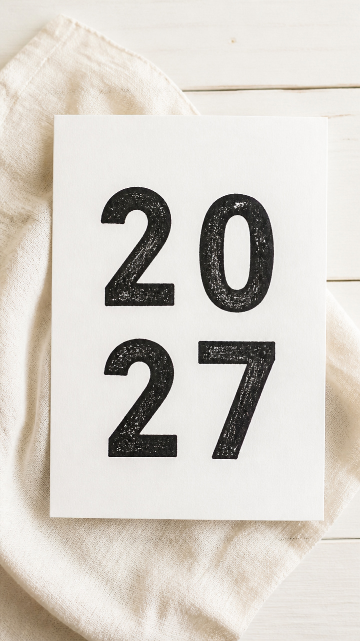 Foam Number Stamp Art
