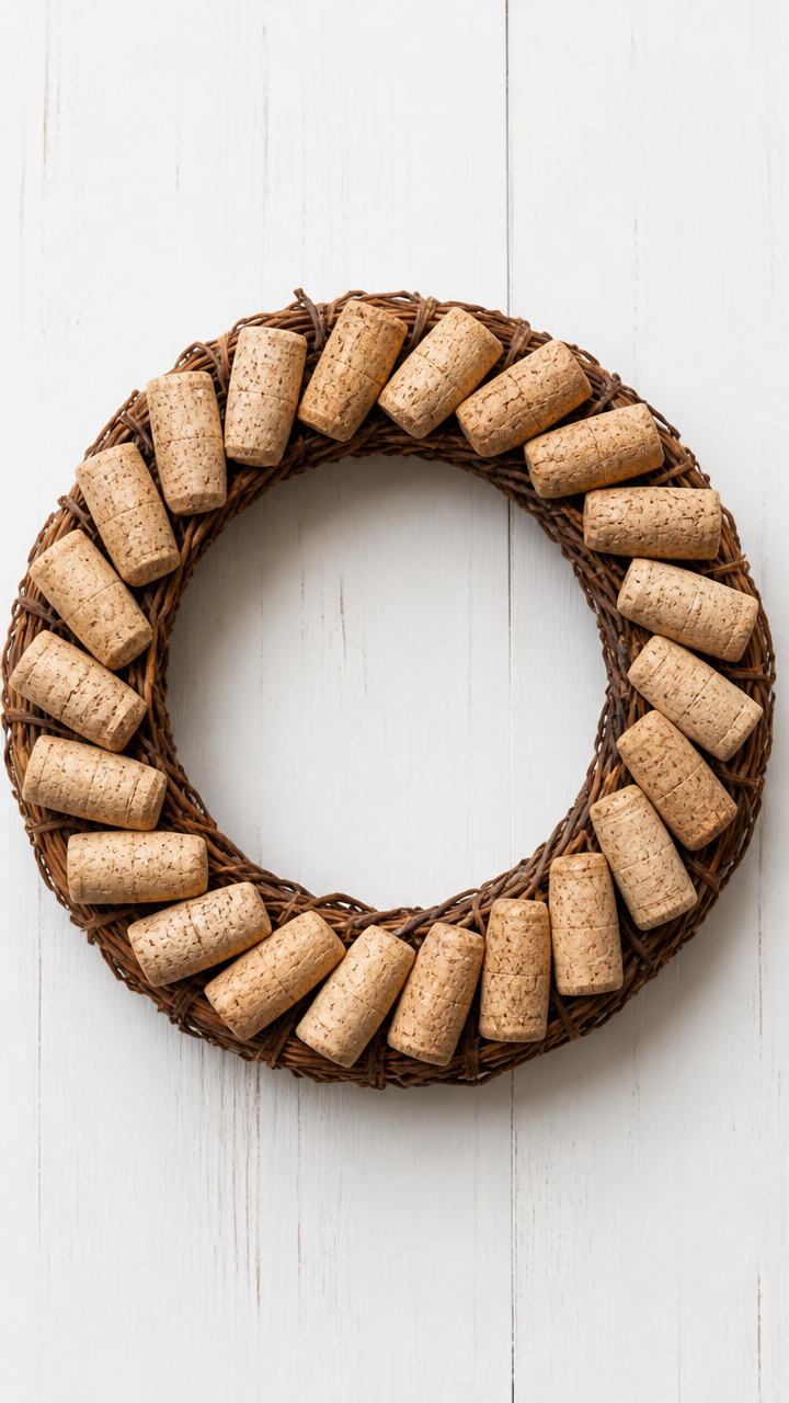 Cork Grapevine Wreath Base