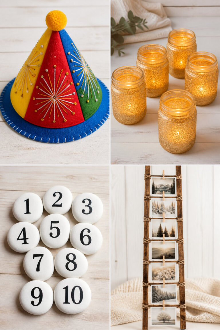 15 Simple New Year Crafts to Make at Home