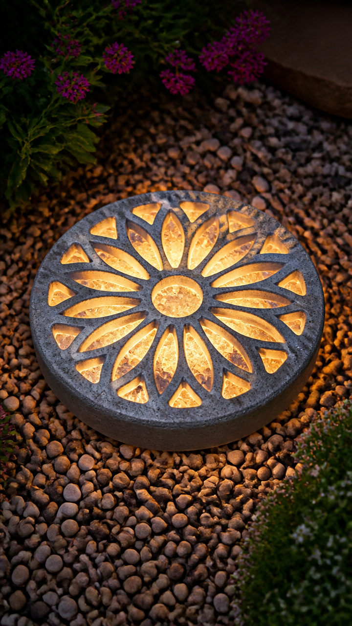 Concrete Stepping Stone Beacon