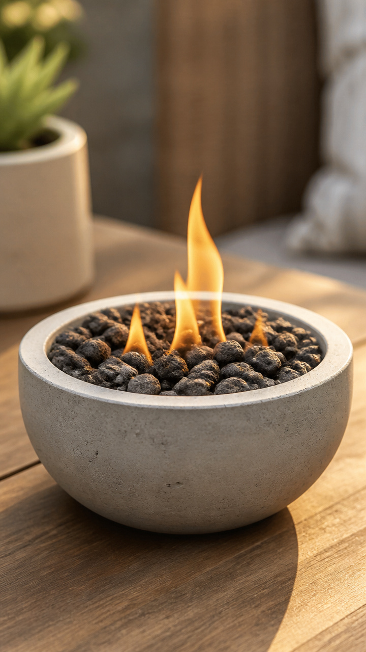Tabletop Patio Fire Bowl