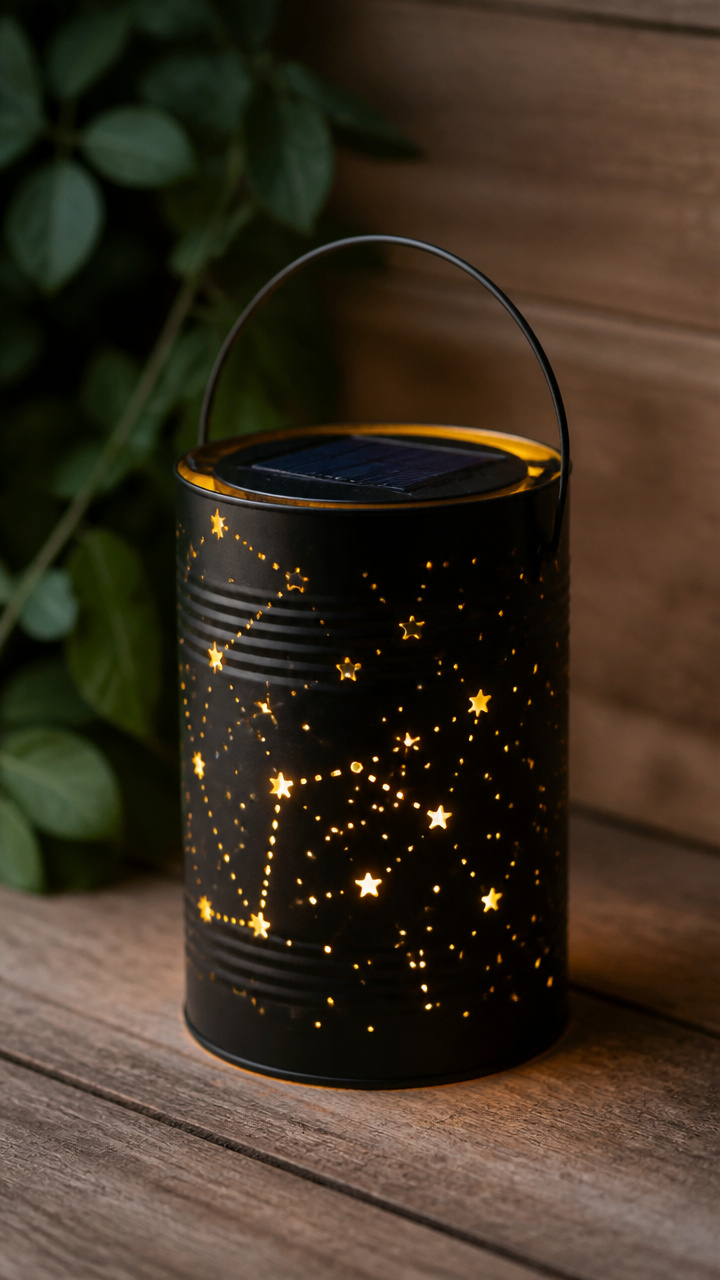 Tin Can Constellation Lantern