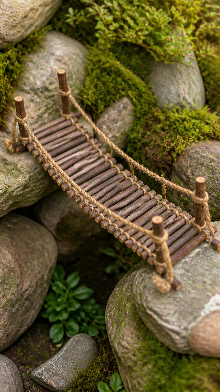 Twig and Twine Suspension Bridge