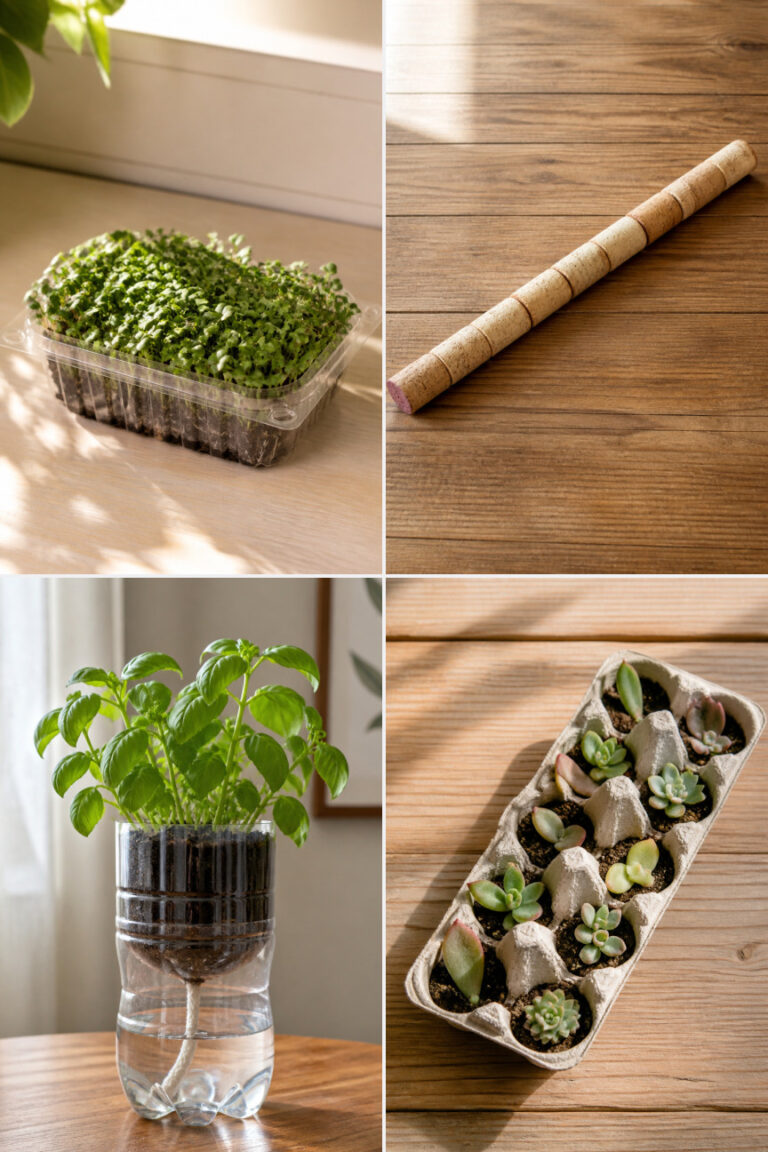 15 Budget-Friendly Garden Crafts Using Items From Your Recycling Bin