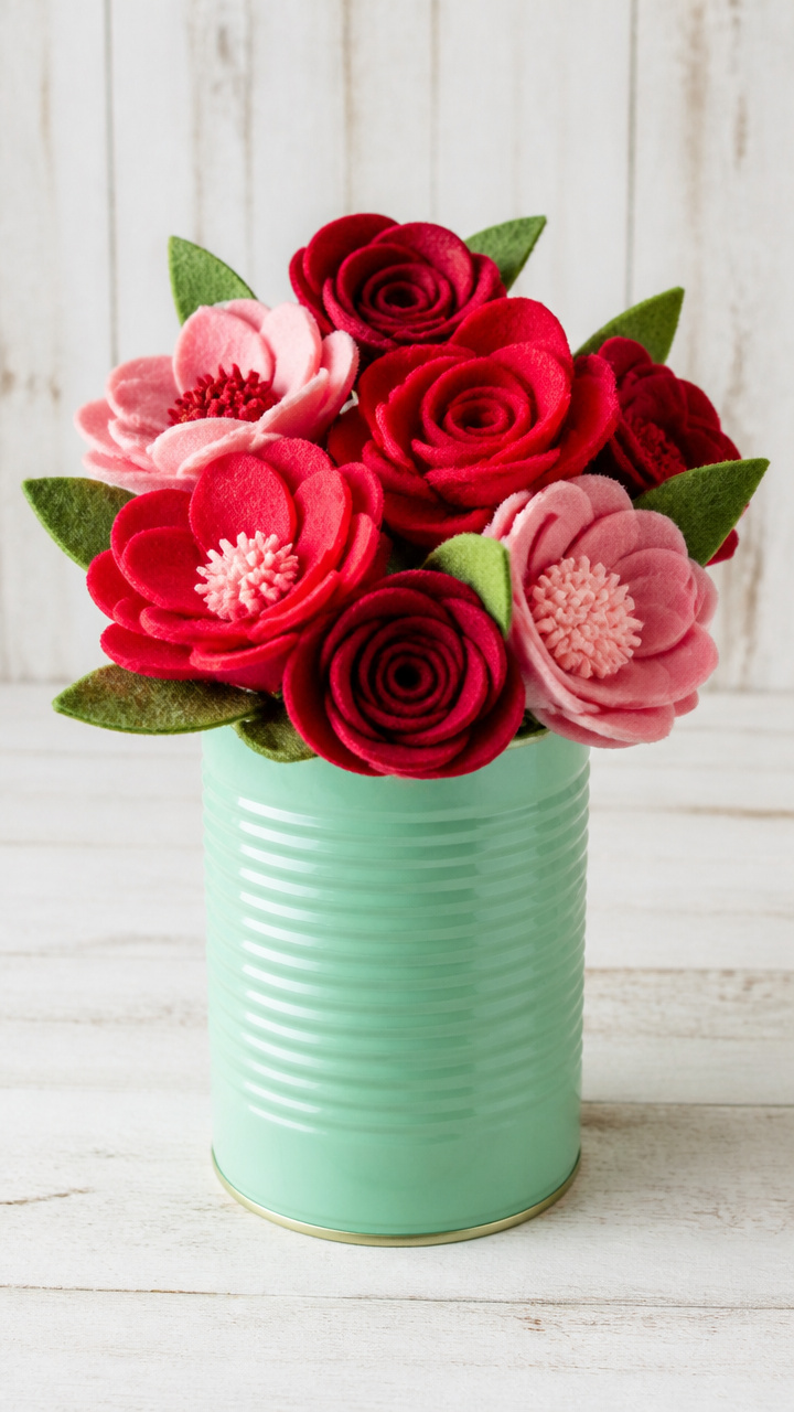Felt Flower Bouquet