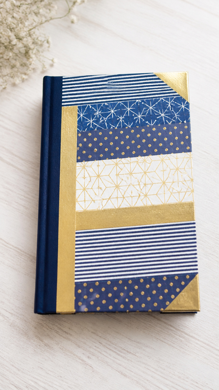 Washi Tape Journal Cover
