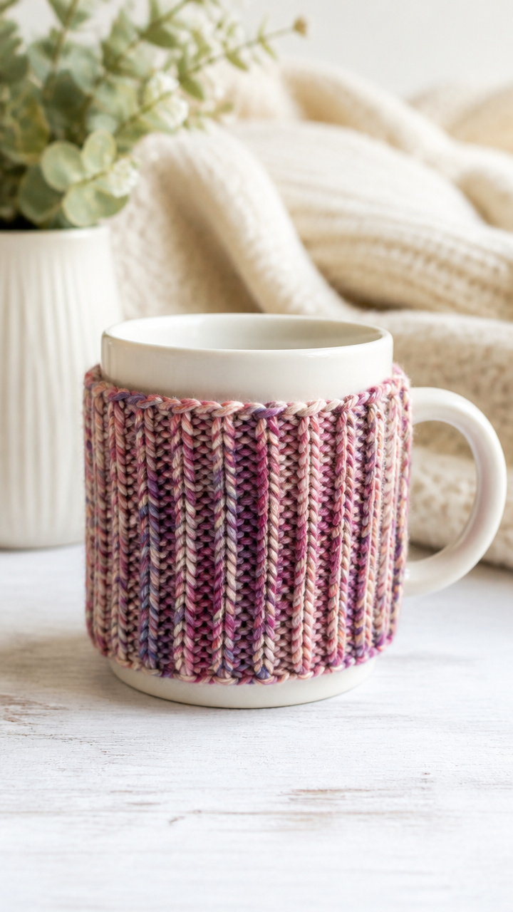 Knit Hat Mug Cozy