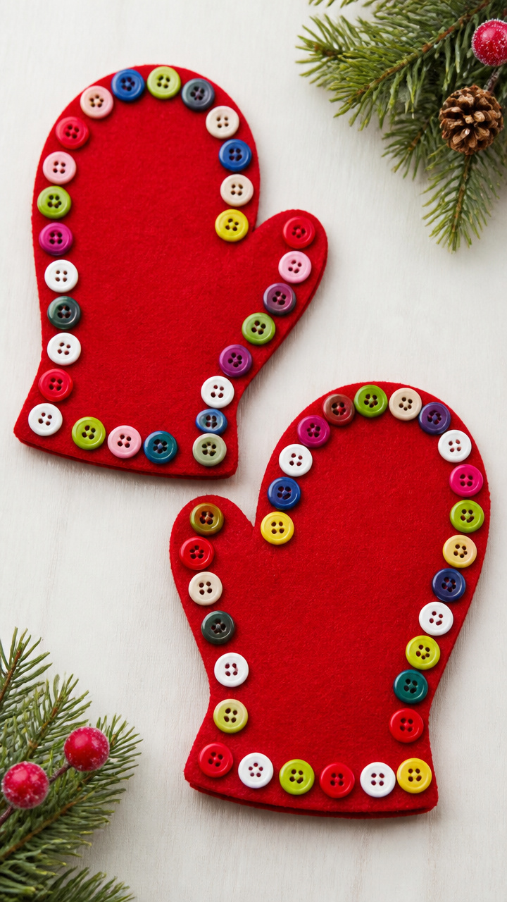 Button Mitten Shapes