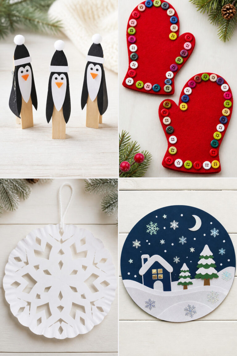 15 Easy January Crafts for Toddlers (Mess-Light and Fun)