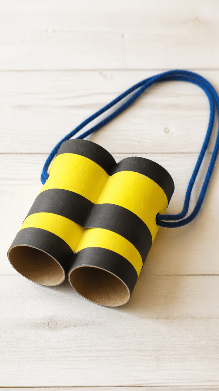 Cardboard Tube Binoculars