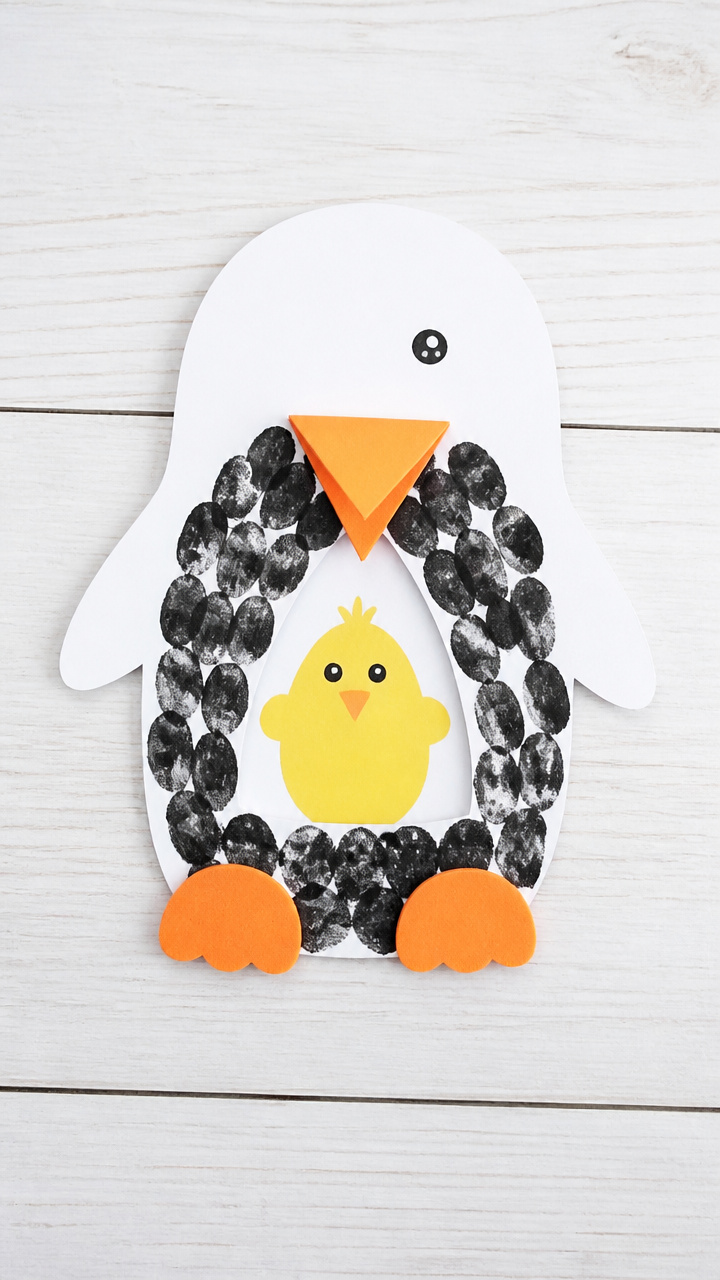 Thumbprint Chick Surprise
