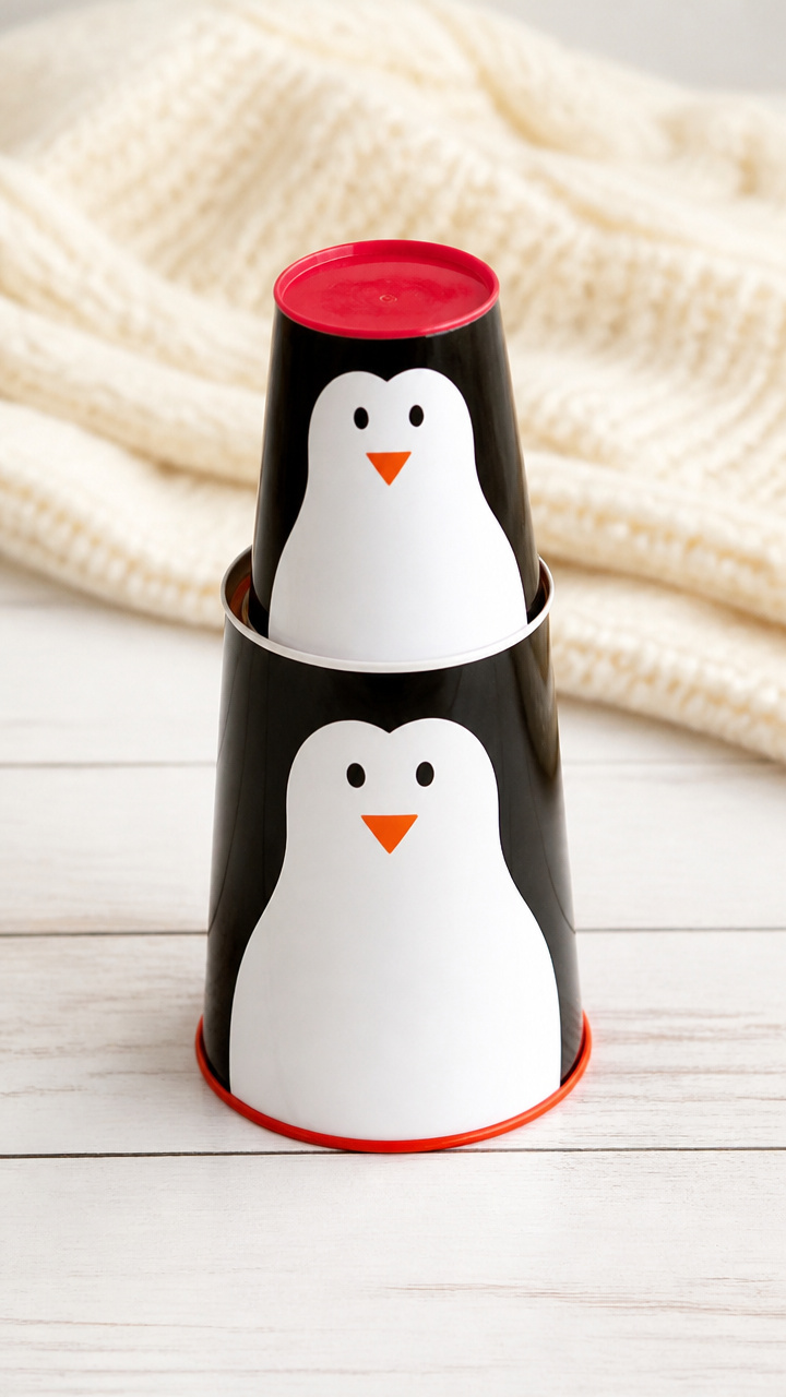 Nesting Cup Penguins