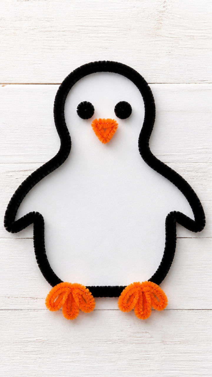 Pipe Cleaner Silhouette