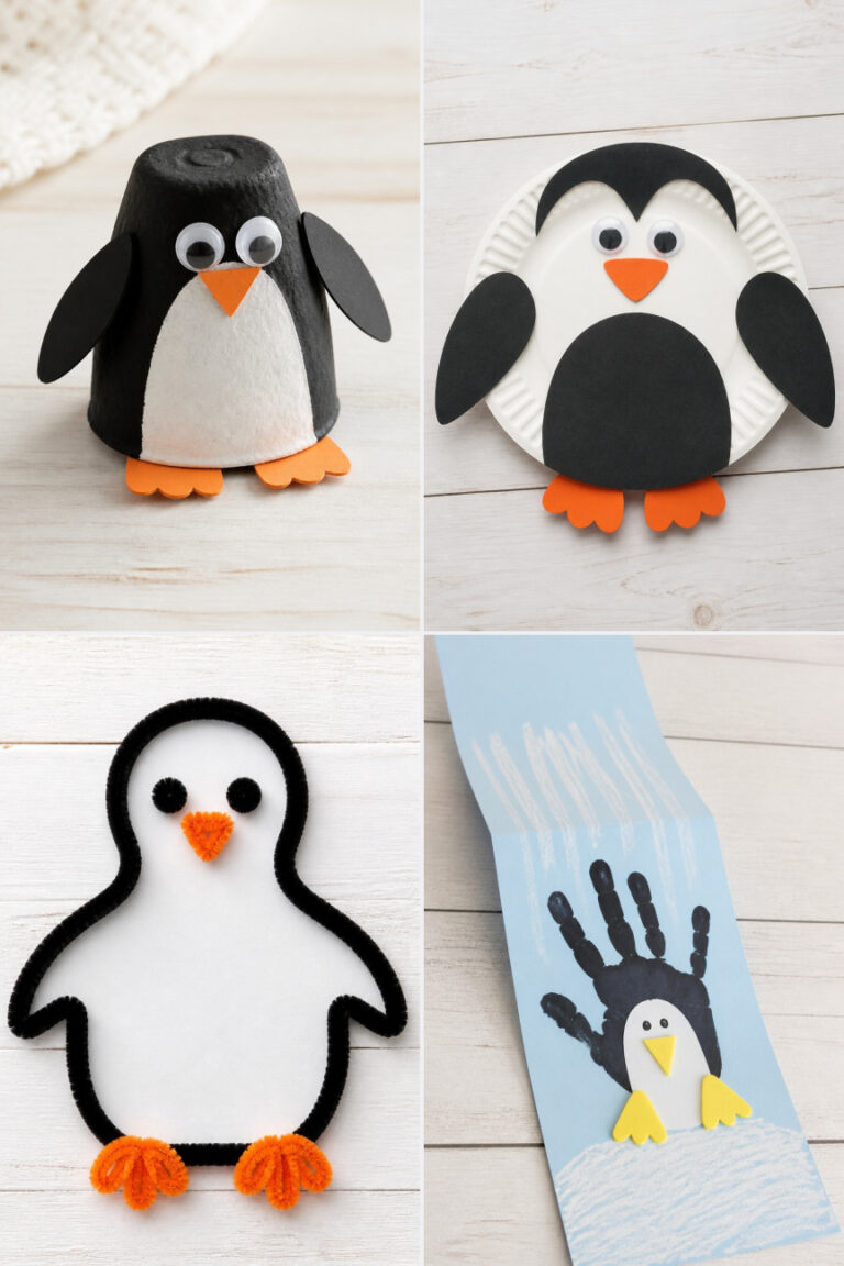 15 Toddler Penguin Crafts That Are Easy and Mess-Free