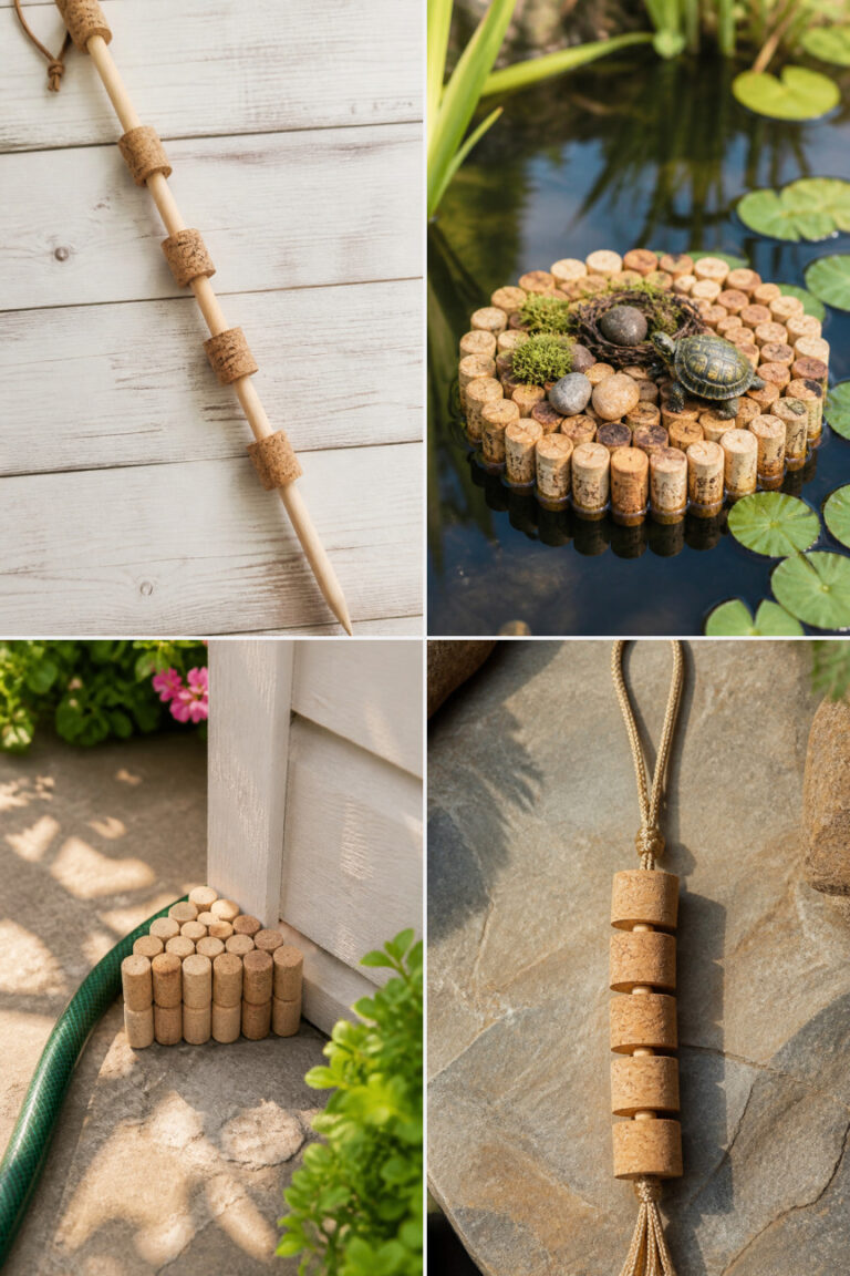 15 Wine Cork Garden Crafts You Never Knew You Needed