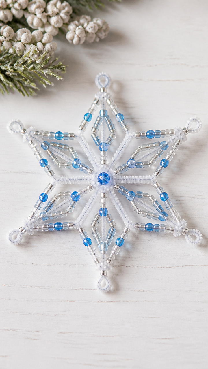 Pipe Cleaner Ice Crystals