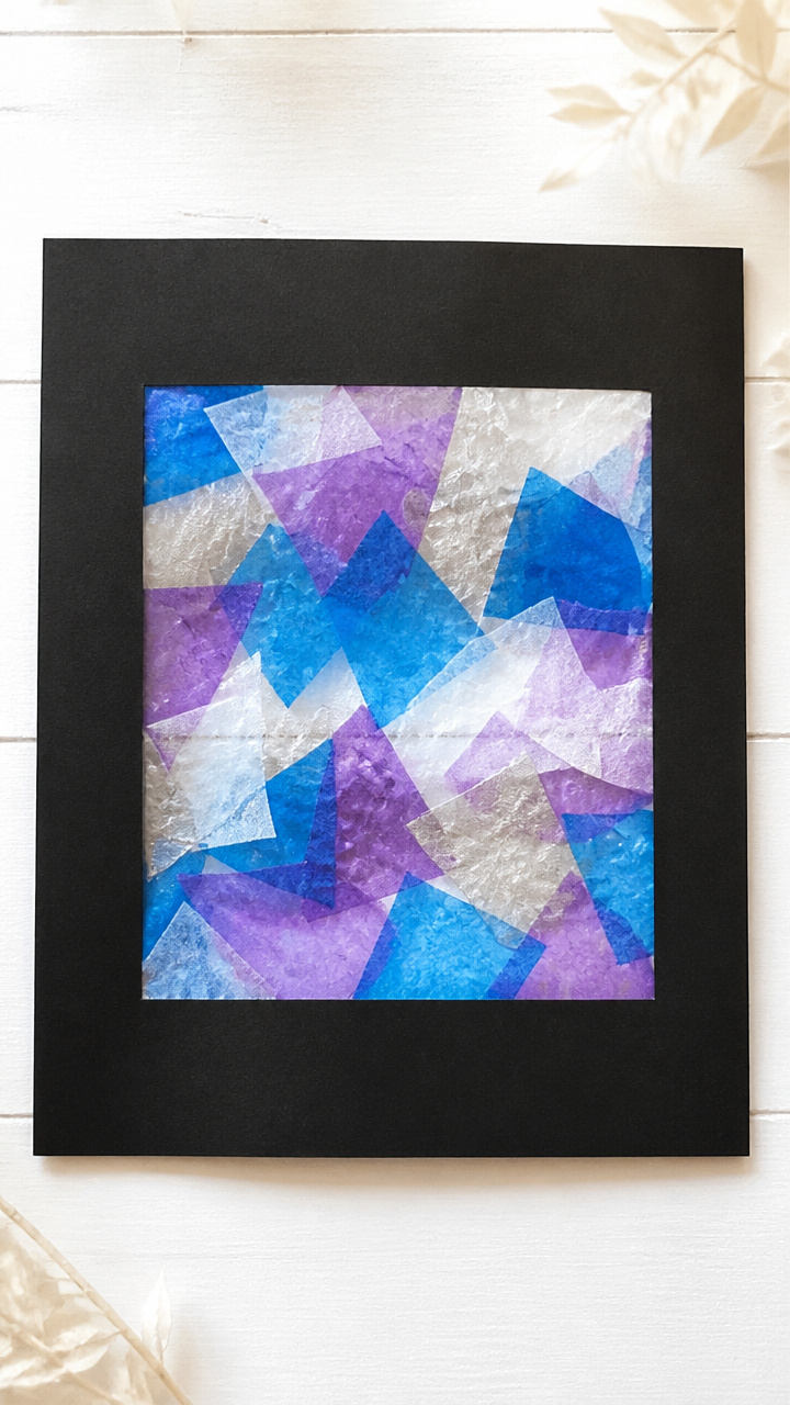 Tissue Paper Windows