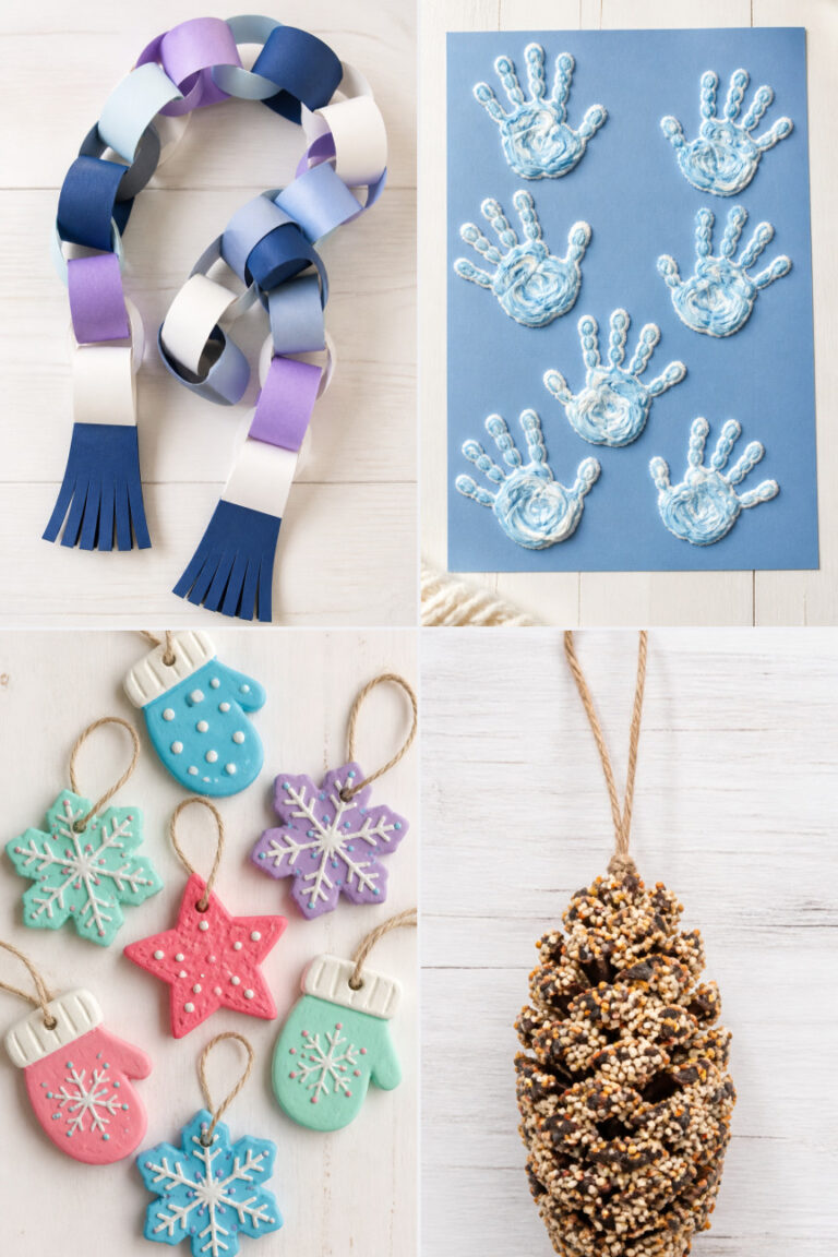 17 Easy Winter Crafts for Kindergarten