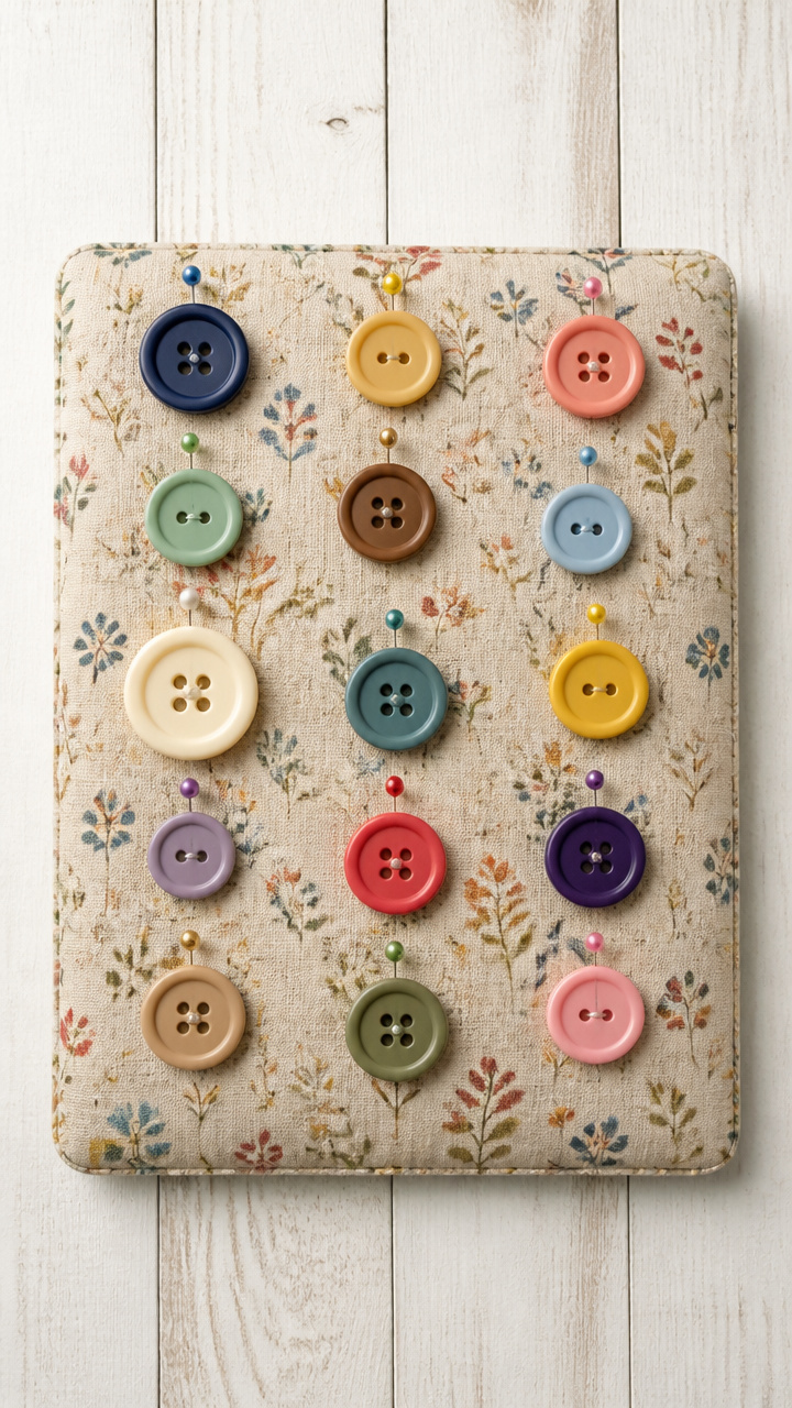 Button Memory Board