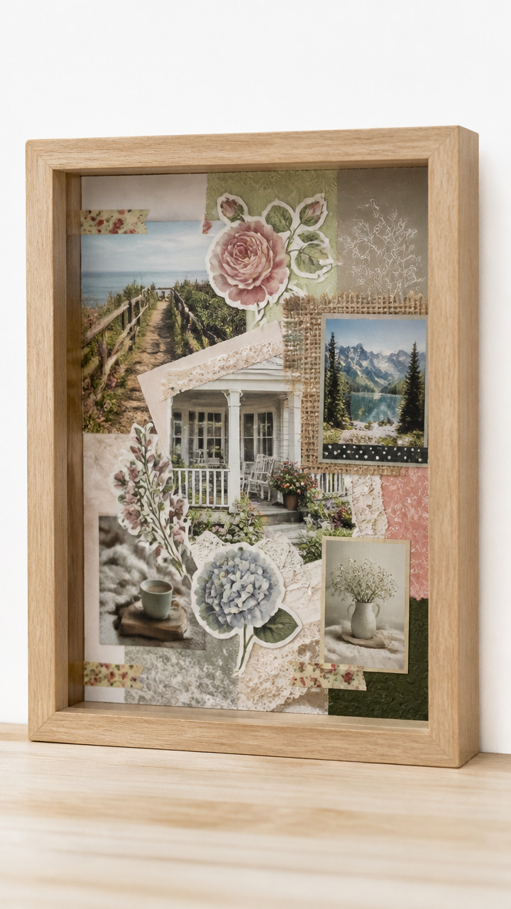 Collage Frame Art