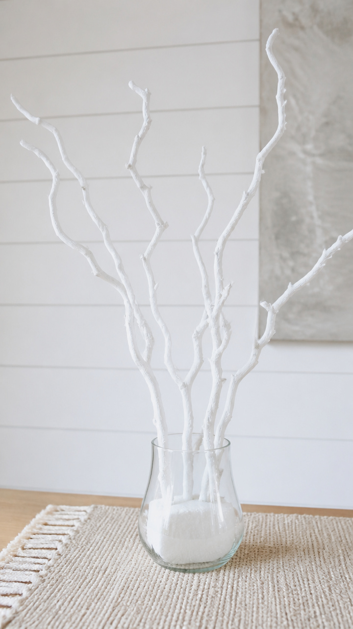 Snowy Branch Centerpiece