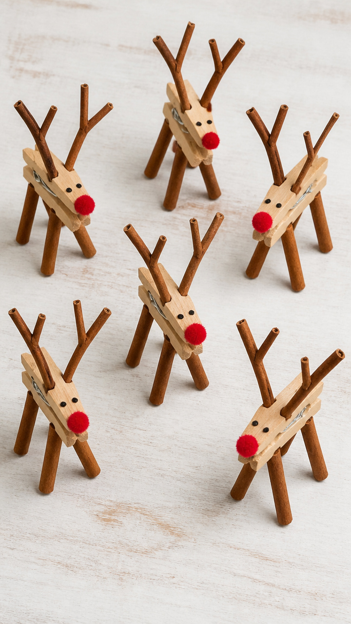 Cinnamon Stick Reindeer