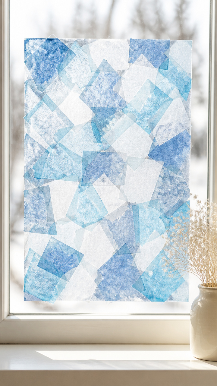 Tissue Paper Windows