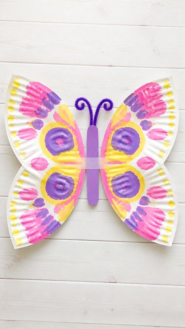 Butterfly Paper Plate Wings