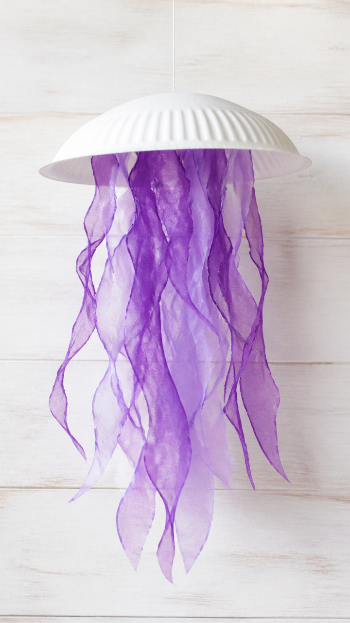 Paper Plate Jellyfish