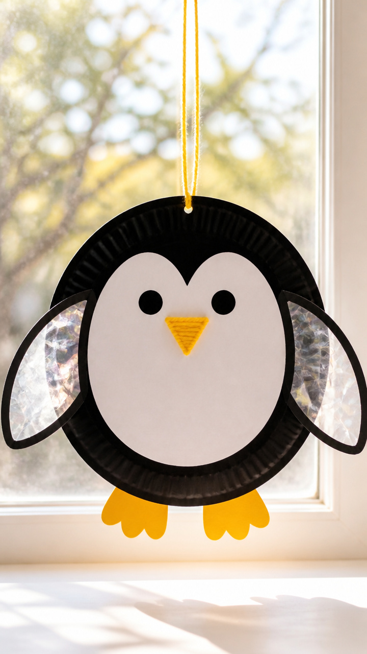 Penguin Window Hanger