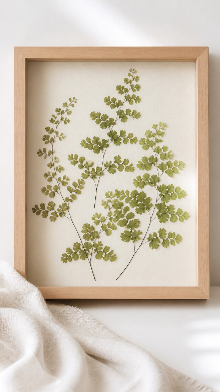 Pressed Fern Wall Art