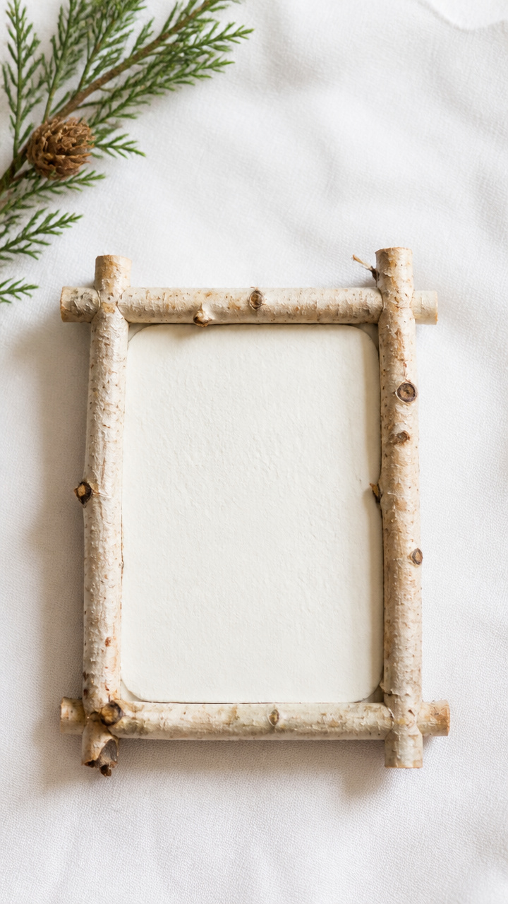 Clay Air-Dry Twig Frames