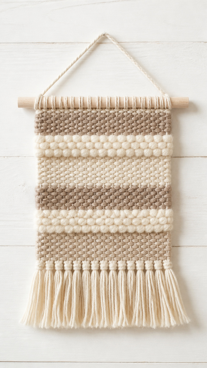 Loom-Woven Mini Tapestries