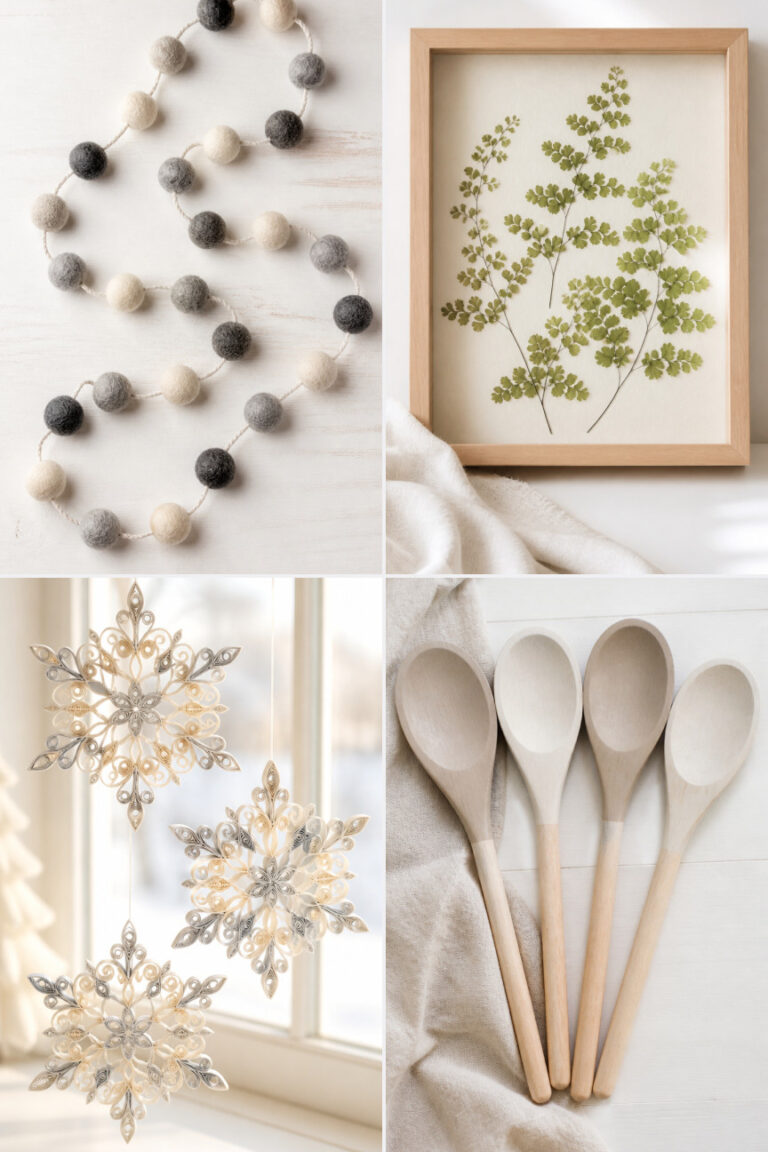 19 Neutral Winter Decor Crafts That Stay Up Until March