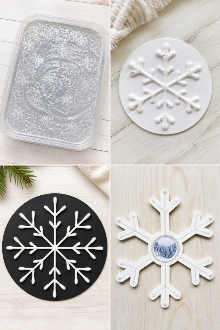 19 Preschool Snowflake Crafts for a Winter Theme