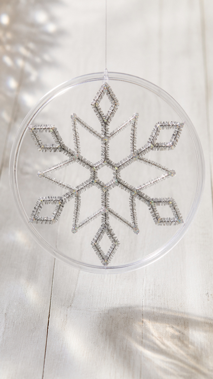 Pipe Cleaner Ice Crystals