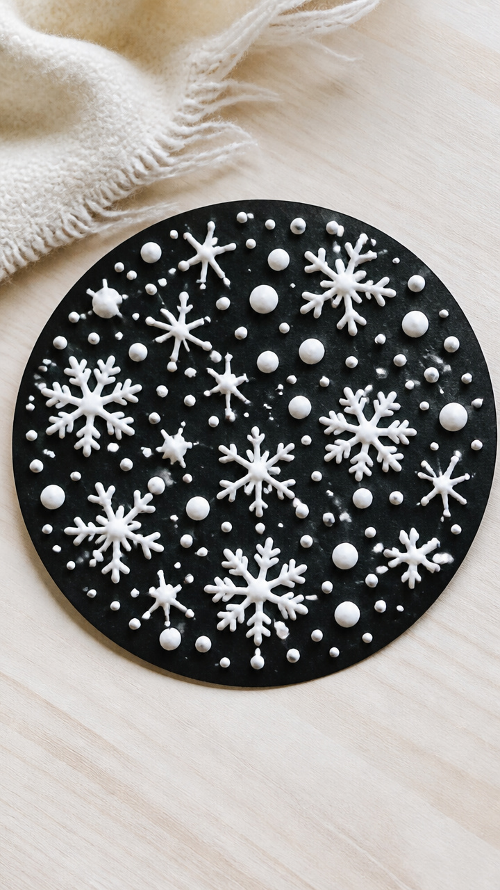 Puffy Paint Ice Dots