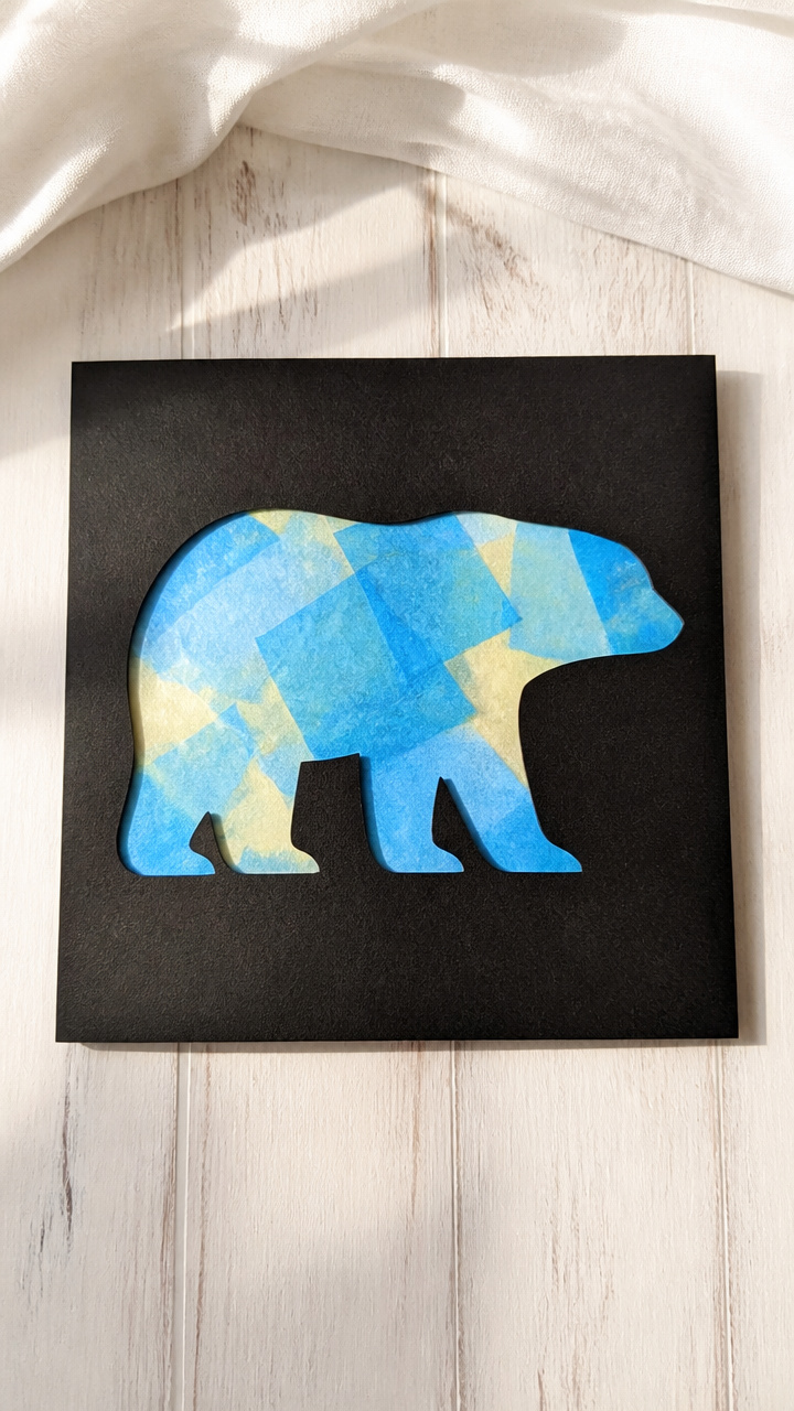 Transparency Polar Bear Cutout
