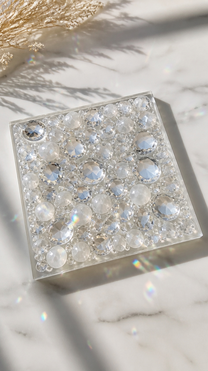 Gemstone Snowdrift Tiles