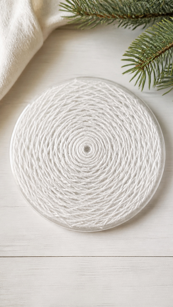 Yarn-Wrapped Ice Reels