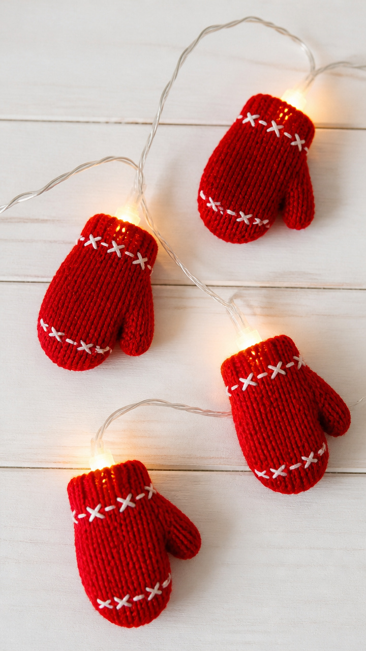 Mitten String Lights