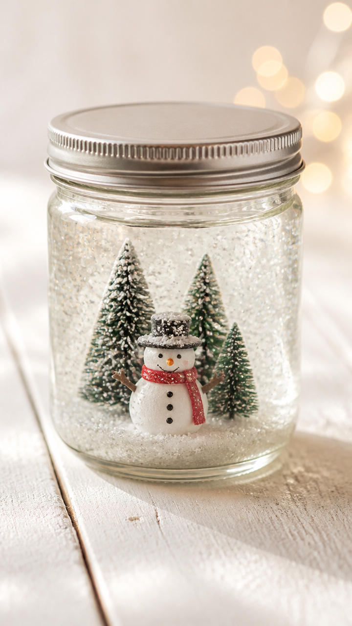 Snow Globe Jars