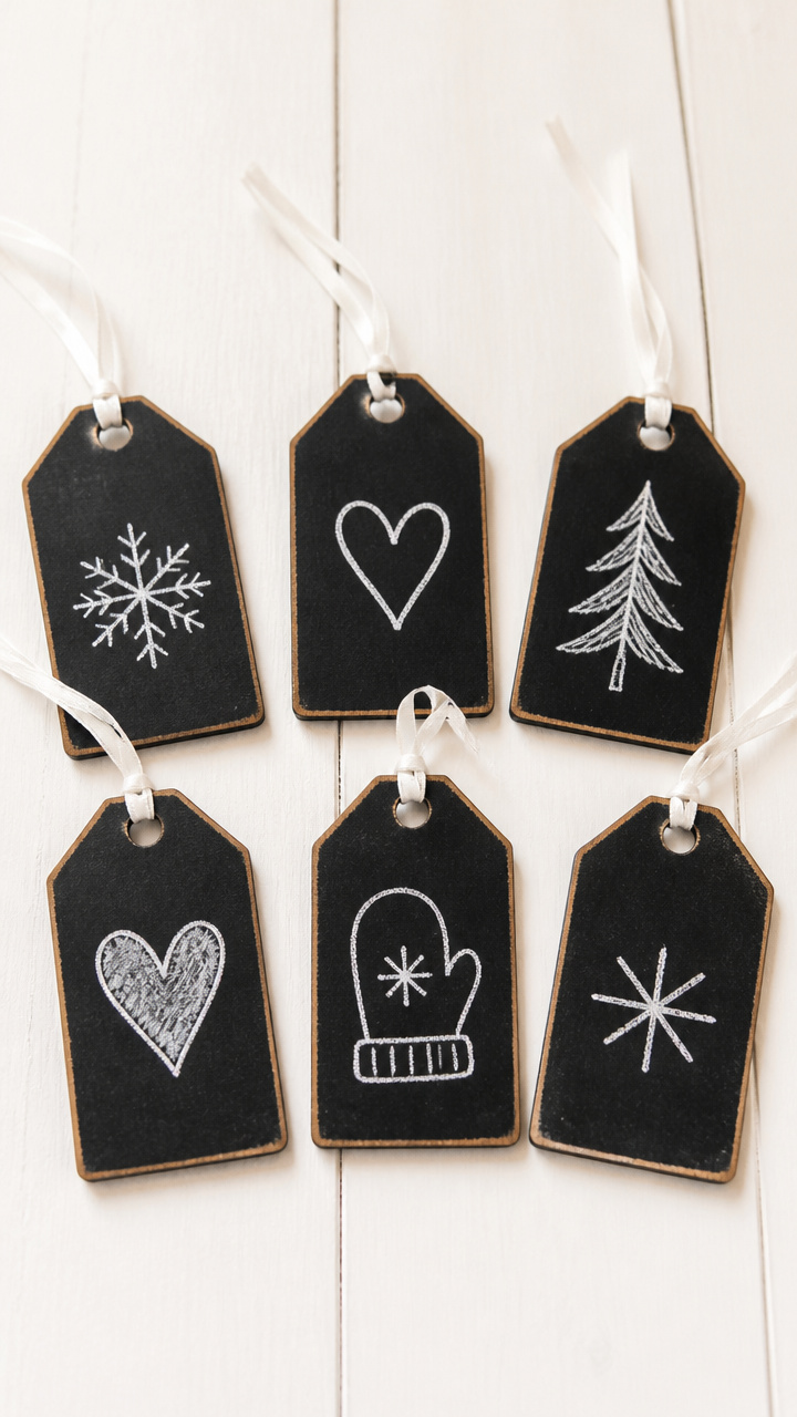 Chalkboard Paint Tags
