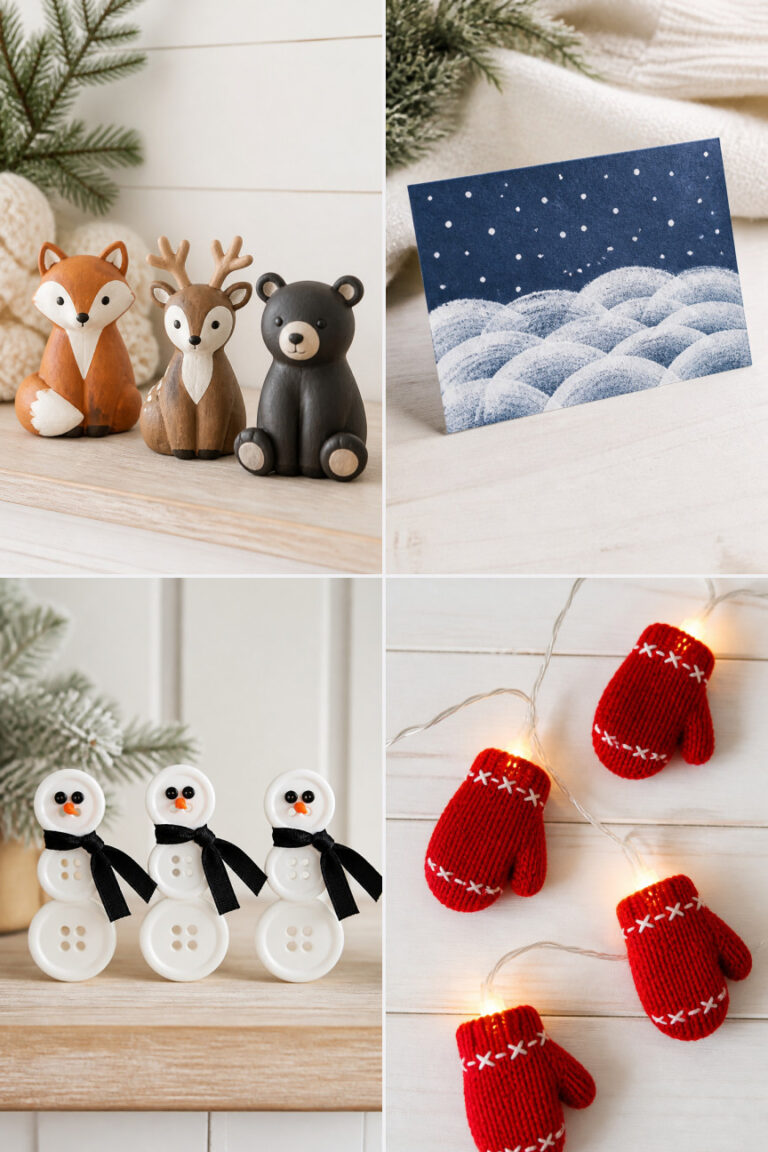 20 Dollar Store Winter Crafts Under $5