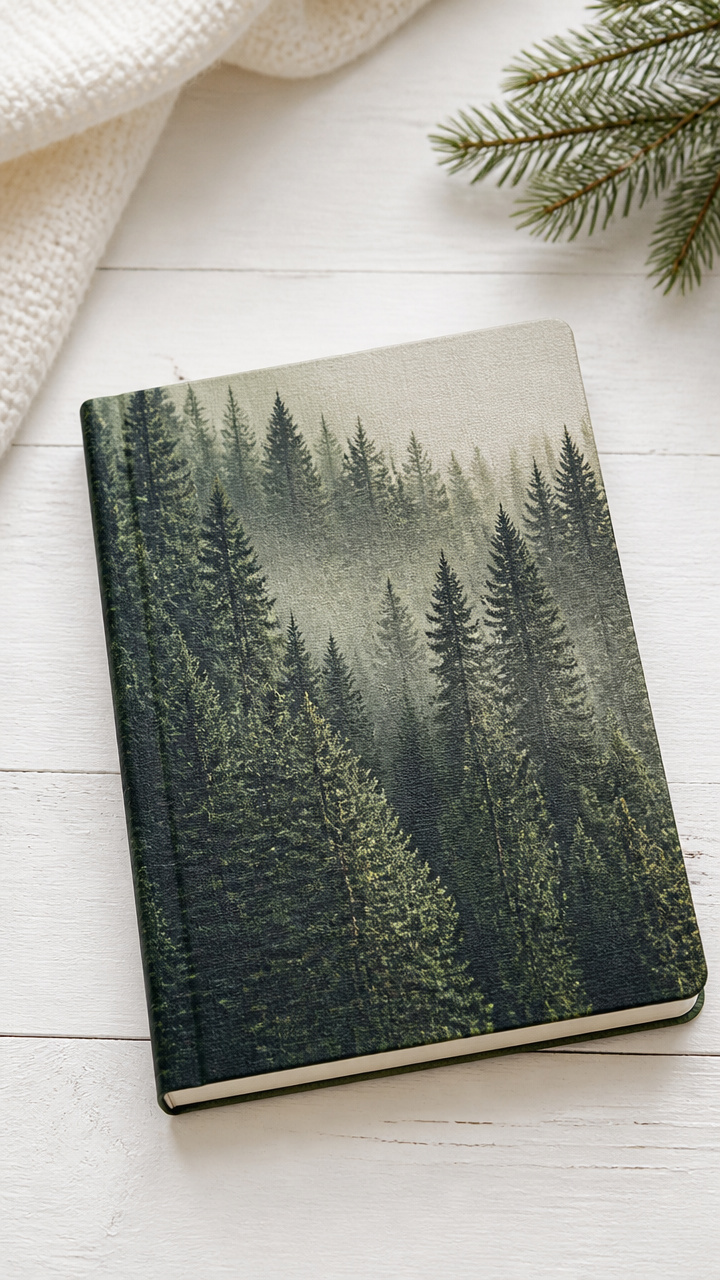 Winter Forest Journal Cover